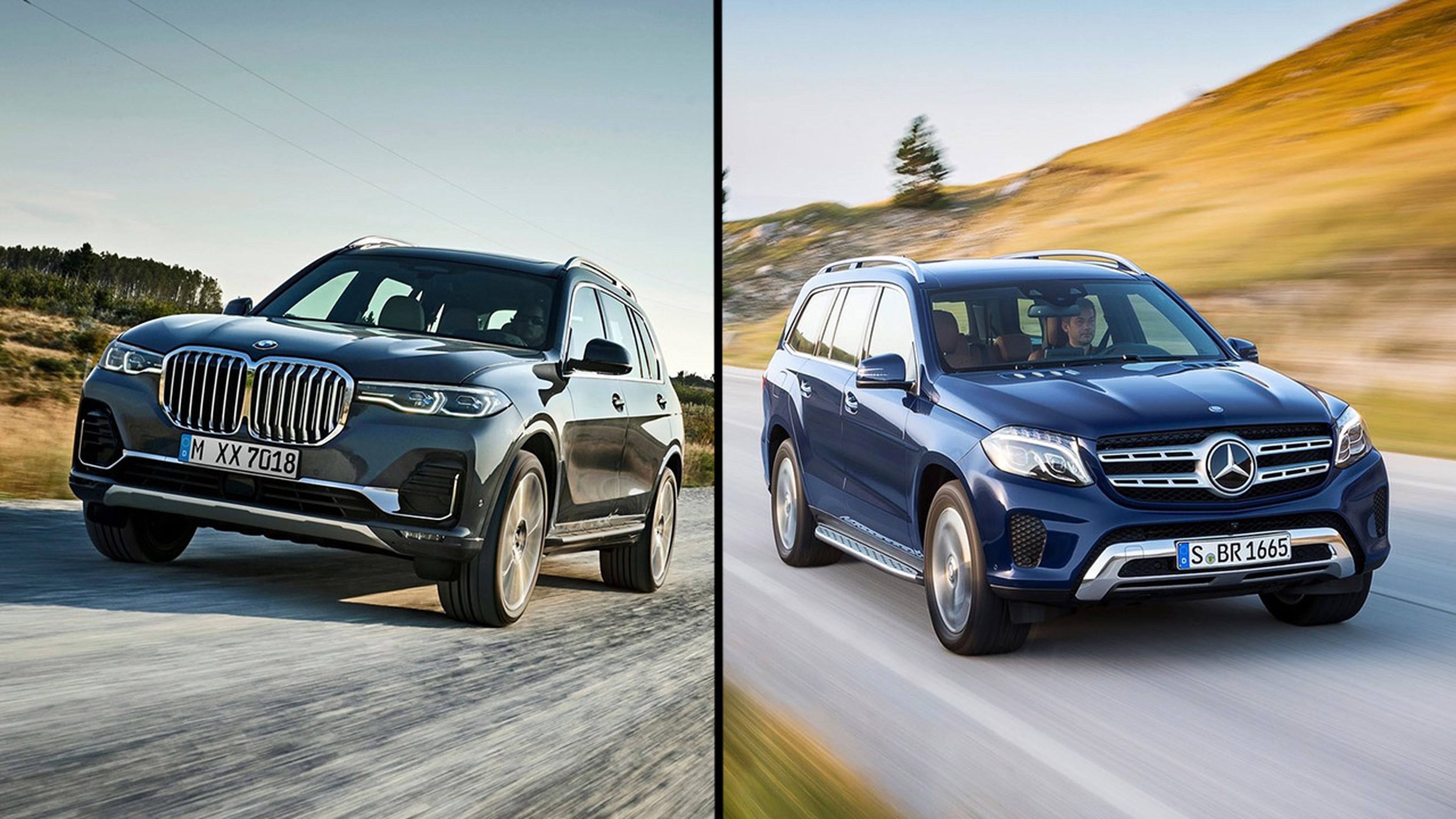 ¿Cuál es mejor, el BMW X7 o el Mercedes GLS? Auto Bild España